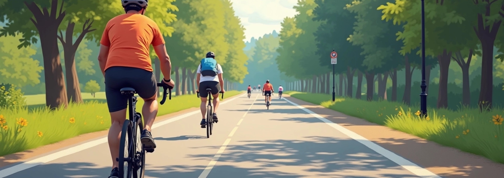 balades à vélo en ville ou à la campagne