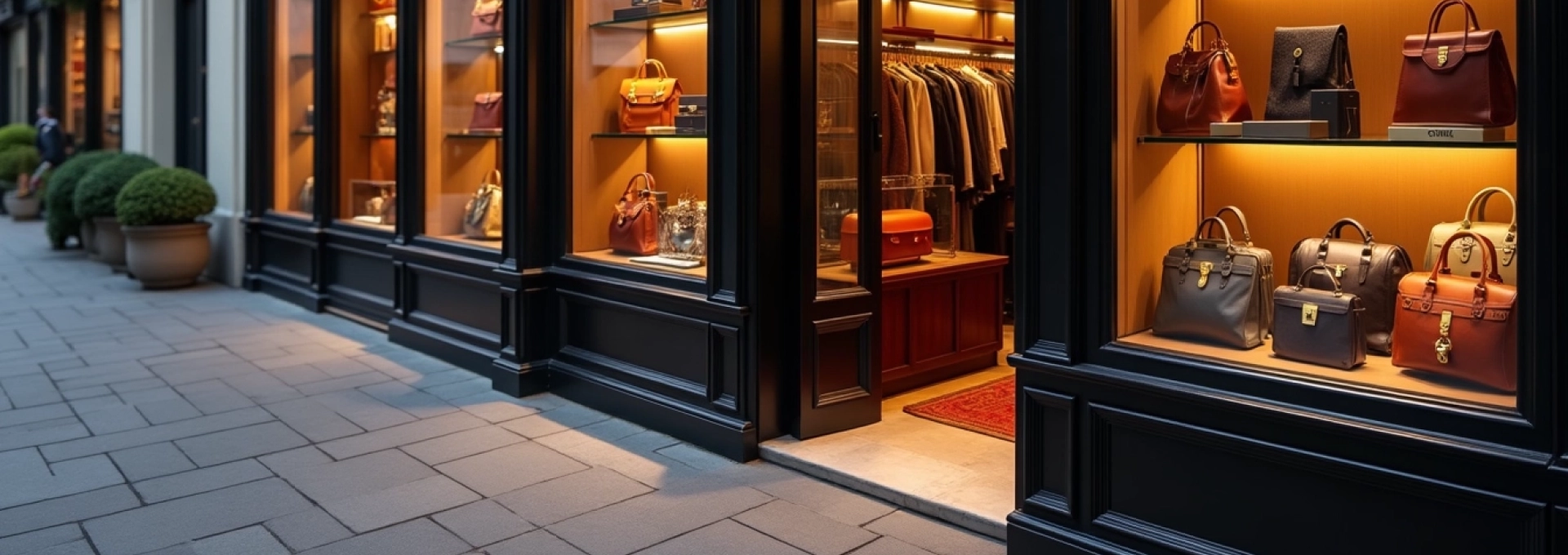 boutiques de luxe à Paris