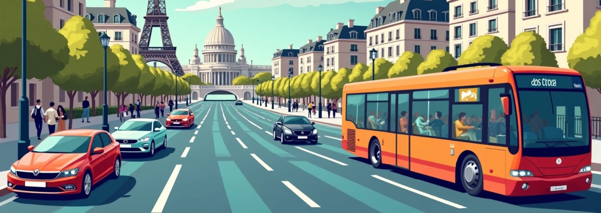 visite de Paris en bus